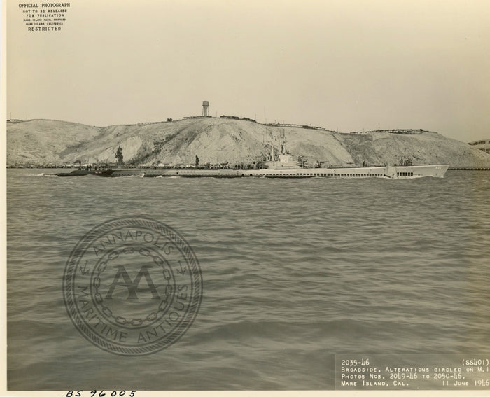 USS SEA DOG (SS-401) Submarine - Annapolis Maritime Antiques