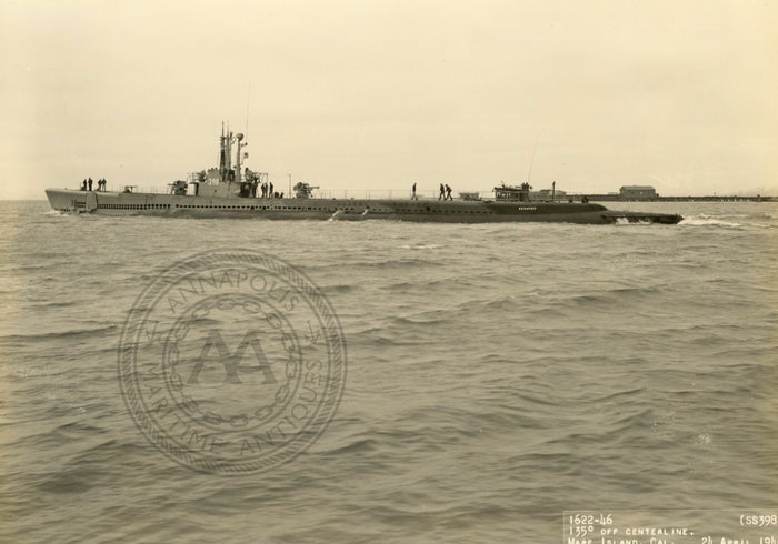 USS SEGUNDO (SS-398) Submarine - Annapolis Maritime Antiques