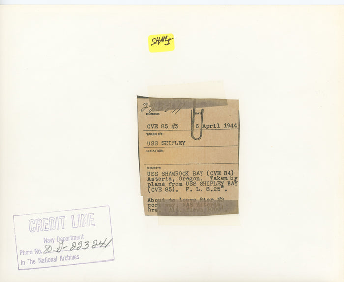 USS Shamrock Bay CVE-84