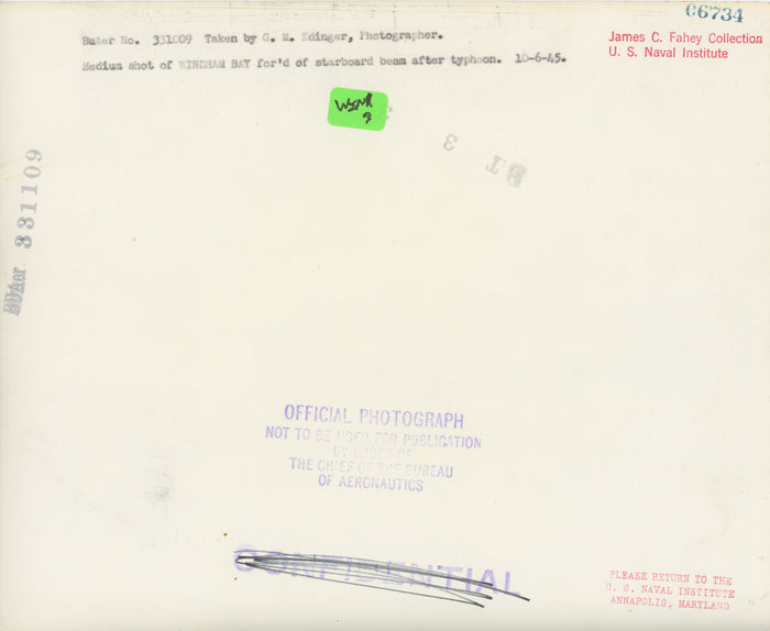 USS Windham Bay CVE 92 - Annapolis Maritime Antiques