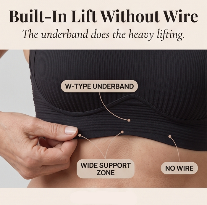 Veluna – Wireless Full Support Cooling Bra