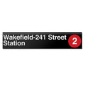 Wakefield / 241 Street Sign