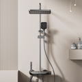 Wall Mounted Shower Set Grey - Premium Wall Shower Set Pakistan - Aqua Bath
