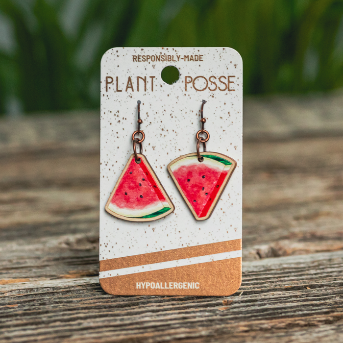 Watermelon Dangle Earrings
