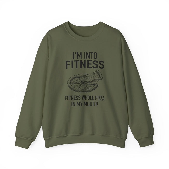 Witty Slice Lover Crewneck