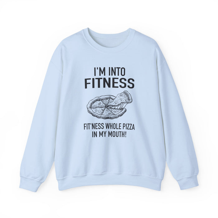 Witty Slice Lover Crewneck
