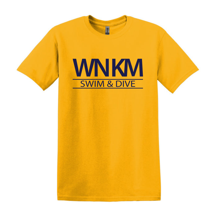 WNKM Gildan Softstyle T-Shirt (Gold)