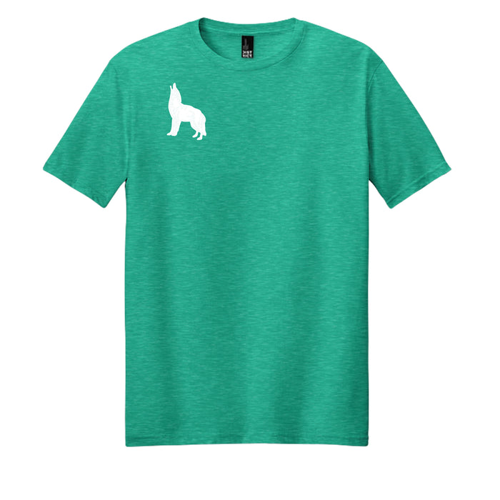 Aqua Heather / XS / District DM108 District ®  Perfect Blend ® Tee. DM108
