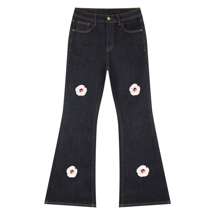 Women's High-Rise Flared Jeans