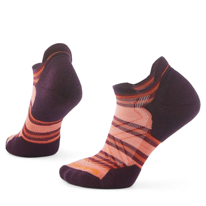 Women's Smartwool Run Targeted Cushion Stripe Low Ankle Socks