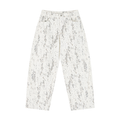 Women's Splatter Barrel Leg Jeans