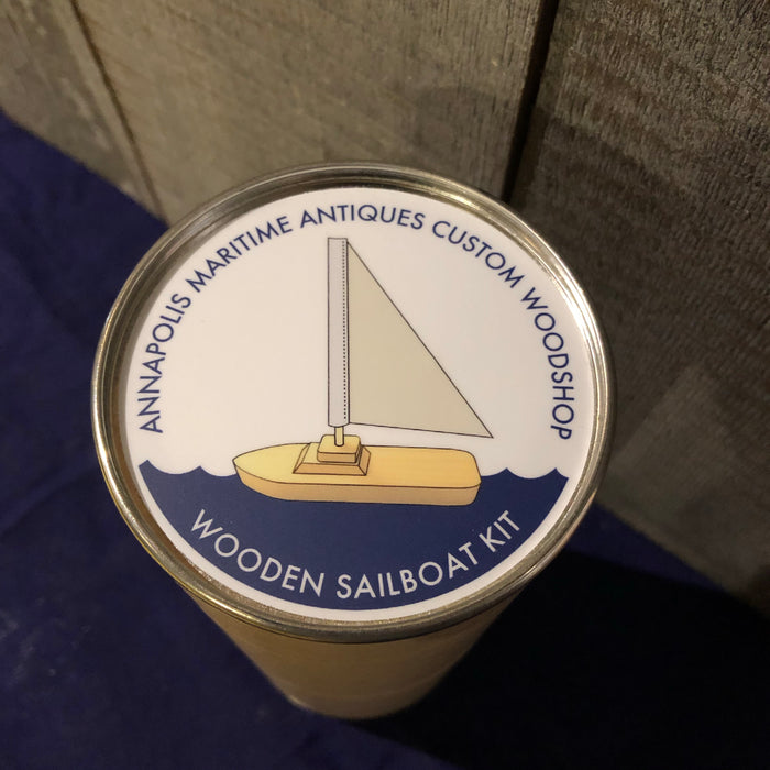 Wooden Sailboat Kit - Annapolis Maritime Antiques