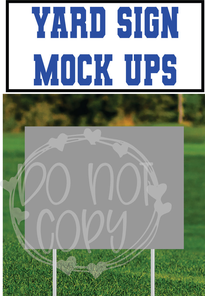 Yard Sign Mock Up Order - T2 Blanks 4 You