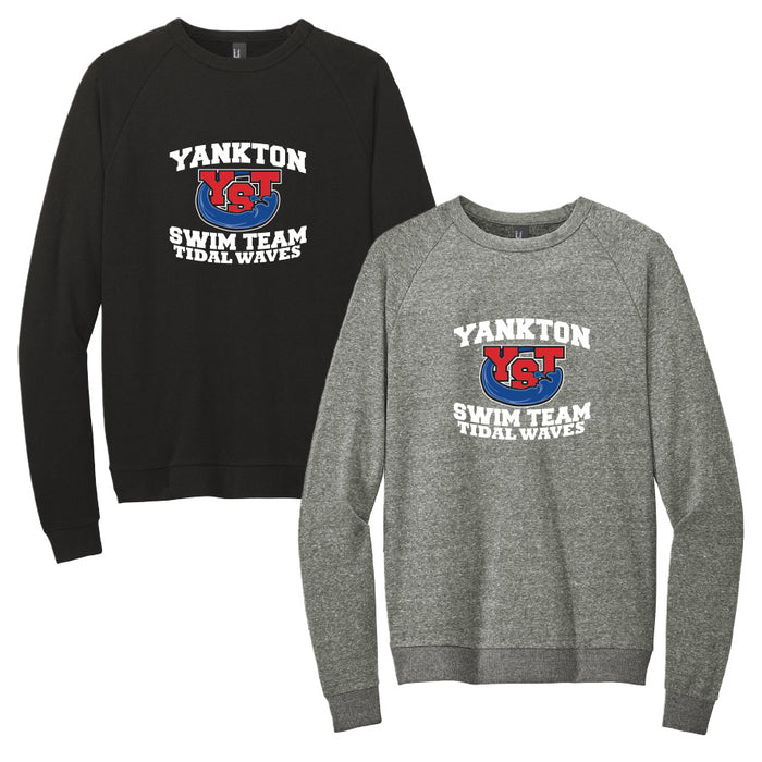 YST * DistrictÂ® Perfect TriÂ® Fleece Crewneck Sweatshirt * 2 color options