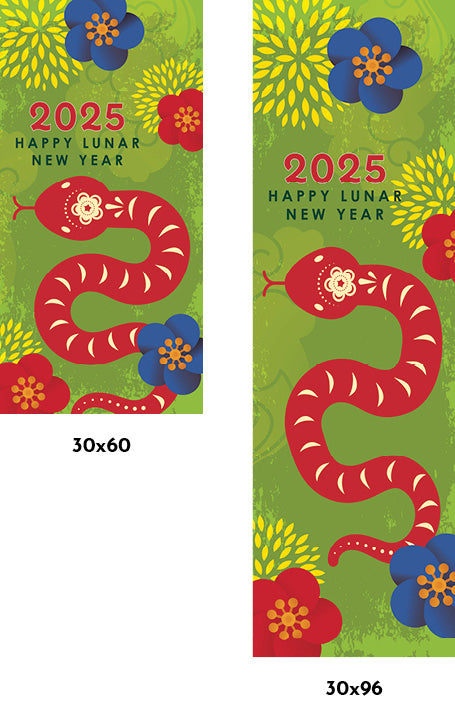 Zen Garden Lunar New Year Single Vinyl Banner Dekra-Lite